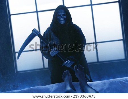 Grim reaper death, Halloween theme