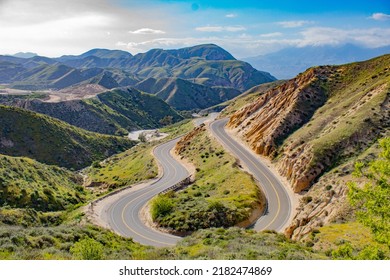 Grimes Canyon Road In Ventura County.