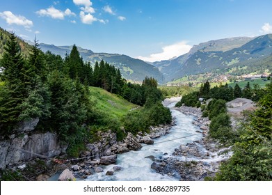 Grindelwald River Glacier Valley Views