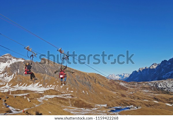 Foto De Stock Sobre Grindelwald Switzerland December 30 2016