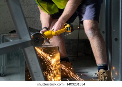 Grinding Steel with an Angle Grinder