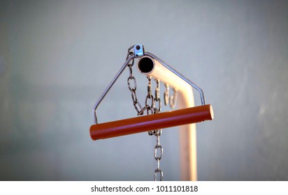 Grip Over The Patient's Bed In The Hospital