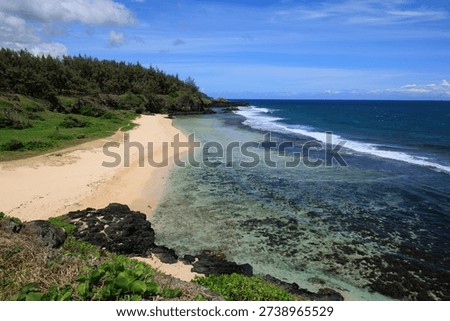 Gris Gris Beach in Mauritius