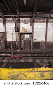 Gritty Subway Tracks