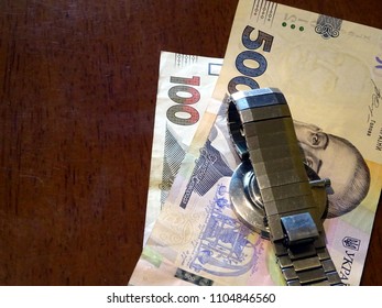 parent Pay attention to Mainstream Grivna Ukraine Money 100 500 Hrivna Stock Photo 1104846560 | Shutterstock