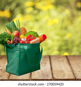 Groceries Shopping Bag Stock Photo 270059420 | Shutterstock
