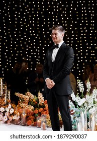 Groom Crying At The Wedding Ceremony