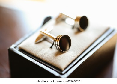 Groom's Cufflinks In A Box