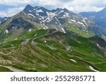 The Grossglockner Alpine Road connects the Austrian states of Salzburg and Carinthia, Austria