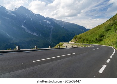 The Grossglockner Hochalpenstrasse, a famous mountain road in Austria.