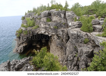 The Grotto in Bruce Peninsula National Park, is one of the top tourism attractions in Ontario. 