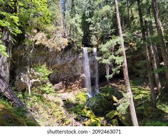 Grotto Falls In The Umpqua National Forest