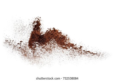 Ground coffee explosion