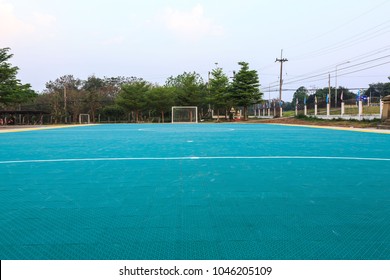 Ground Futsal. Futsal Rubber Court Flooring Tiles Texture Floor
