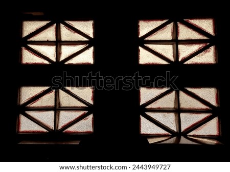 Similar – Image, Stock Photo Diffuse light on door frame and wall