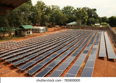 Ground Mounted Solar Power Plants In Africa In South Sudan And Zimbabwe