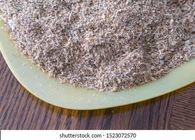 Ground Nigerian Crayfish Powder To Prepare Nigerian Soups And Sauces