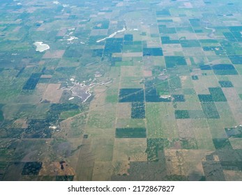 Ground Seen Airplane Window Stock Photo 2172867827 | Shutterstock