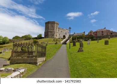 Grounds And Cemetery Of St Davids Cathedral Pembrokeshire Wales