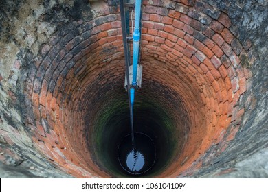 Groundwater Well With Water In The Bottom