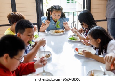 99 Asian elementary cafeteria table Images, Stock Photos & Vectors ...