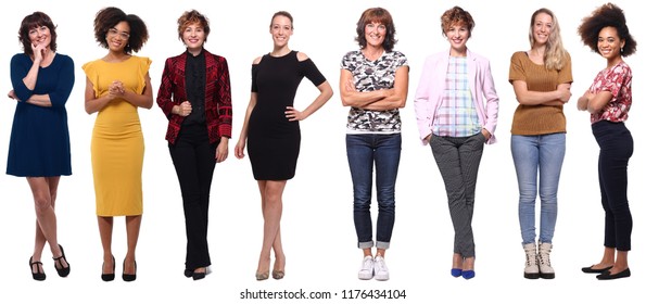 Group Beautiful Women Stock Photo 1176434104 | Shutterstock