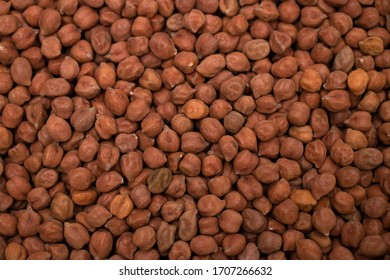 Group Of Black Nutritious Chickpeas Or Black Chana