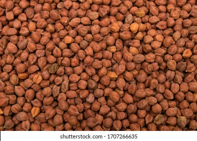 Group Of Black Nutritious Chickpeas Or Black Chana