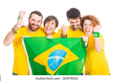 Group of Brazilian Supporters