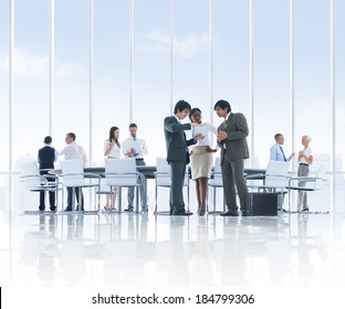 Group Of Business People Meeting