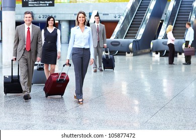 Group of business person at the international airport. - Powered by Shutterstock