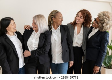 Group Of Business Women, Of Different Ages - Business Team -