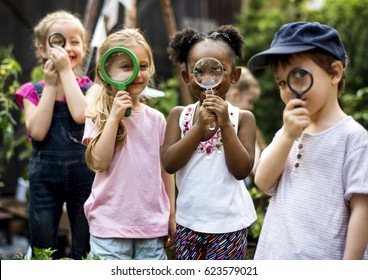 Group of Children are in a Field Trips - Shutterstock ID 623579021