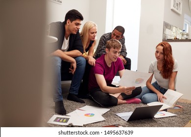 University students living jointly