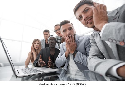 Group Of Diverse Business People Working Together At Modern Office