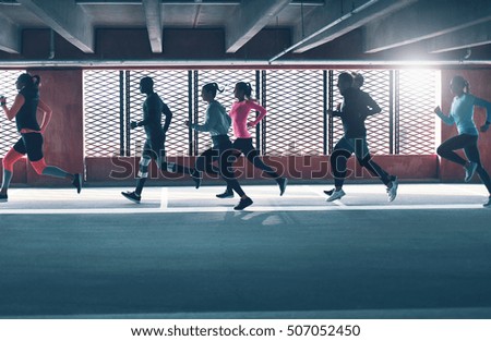 Similar – Image, Stock Photo parking space Lifestyle