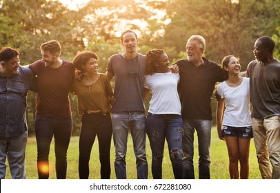 Group of Diversity People Teamwork Together - Shutterstock ID 672281080
