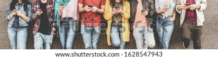 Similar – Image, Stock Photo Mobile Technology