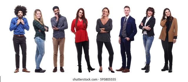 Team Full Body People Stock Photo 616109117 | Shutterstock