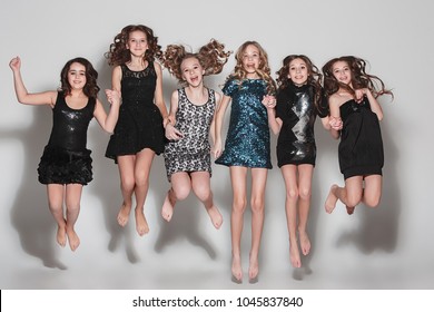 Teen Boys And Girls Group Models