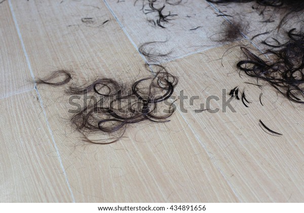 haircut on floor