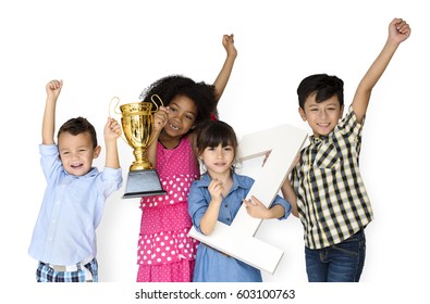 Group Of Kids Trophy Competition Winner