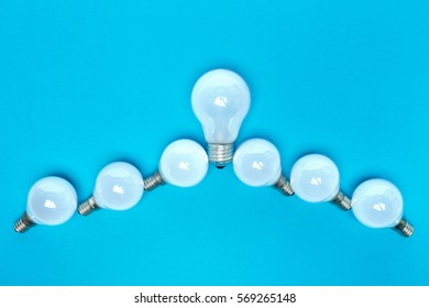 Group of light bulbs