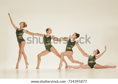 Similar – Image, Stock Photo ballet dancer