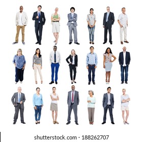 Group Of Multiethnic Diverse Business People