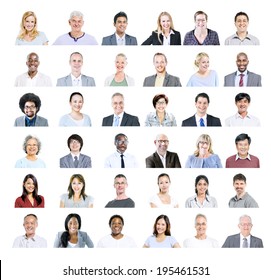 Group Of Multiethnic Diverse Business People