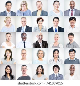 Group of Multi-ethnic Diverse Business People