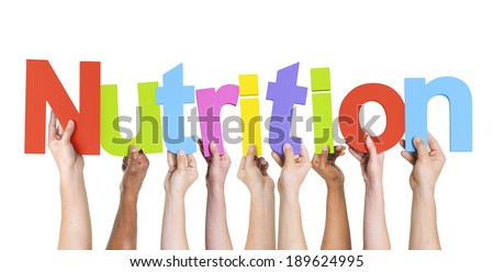 Group of Multiethnic Hands Holding Nutrition