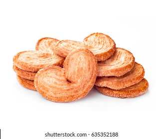 Group Of Palmiers (elephant Ear), Puff Pastry Cookie