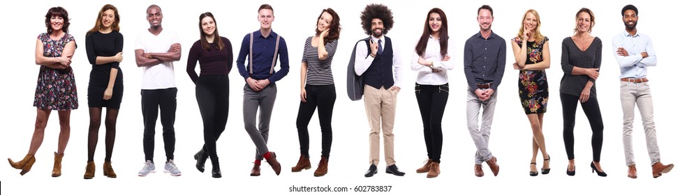 Group of people - Shutterstock ID 602783837